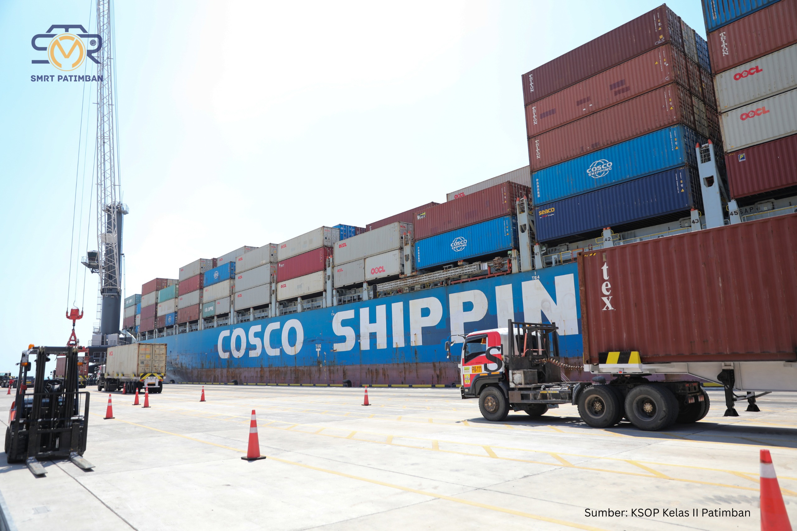 Pelabuhan Patimban Perluas Jaringan Pelayaran Internasional dengan Kehadiran COSCO